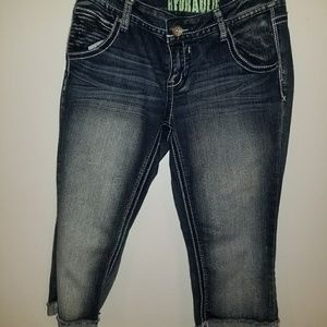 Hydraulic Capri jean